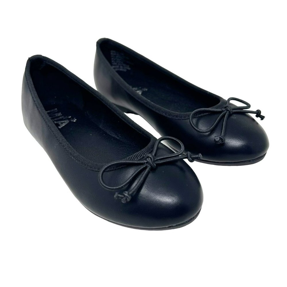 Mia Kids Size 13 Black Ballet Flats